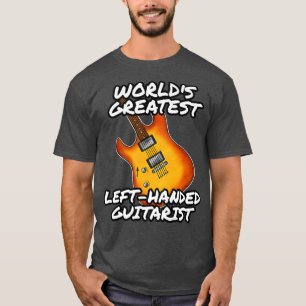 Camiseta Premio de guitarra izquierdista de guitarra de izq
