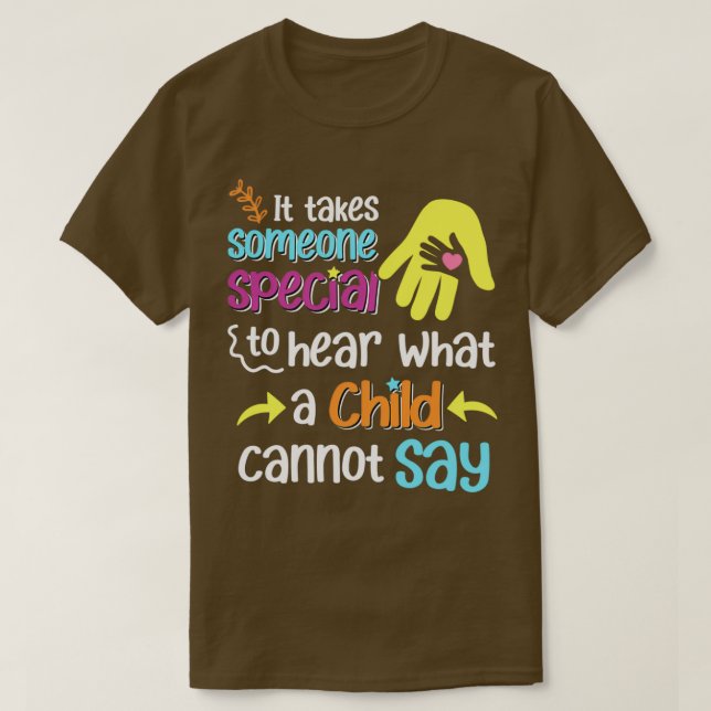Camiseta Premio Paraprofesional de Educación Especial (Diseño del anverso)
