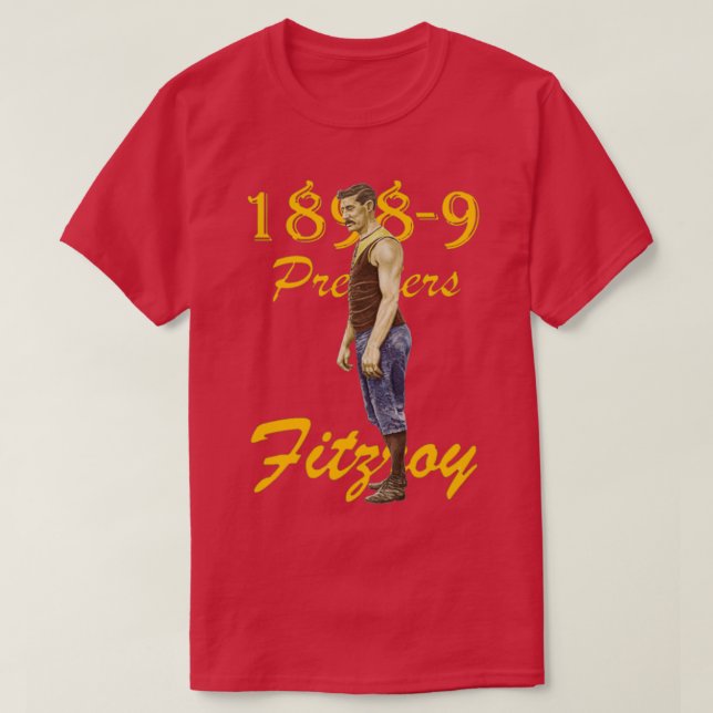 Camiseta Premios Fitzroy de 18989 (Diseño del anverso)
