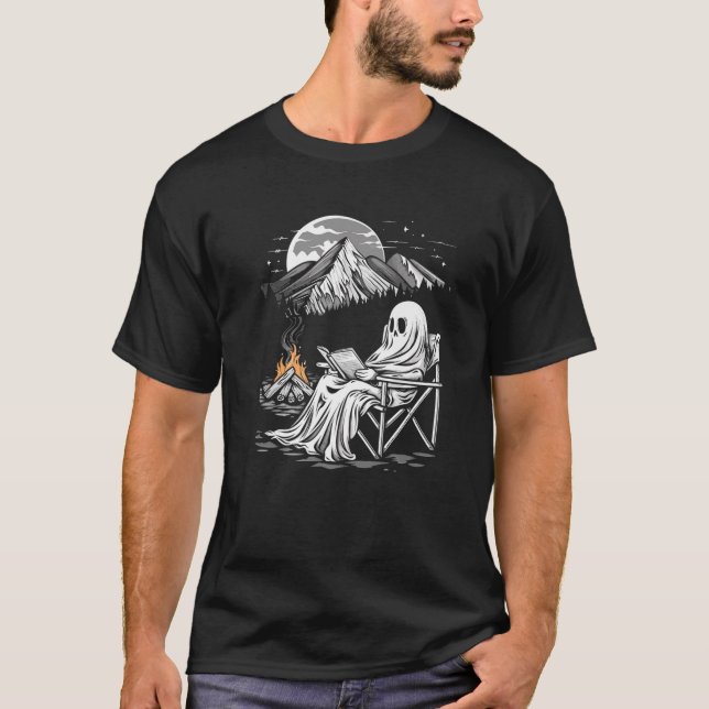 Camiseta Premios Halloween de Halloween del libro de lectur (Anverso)