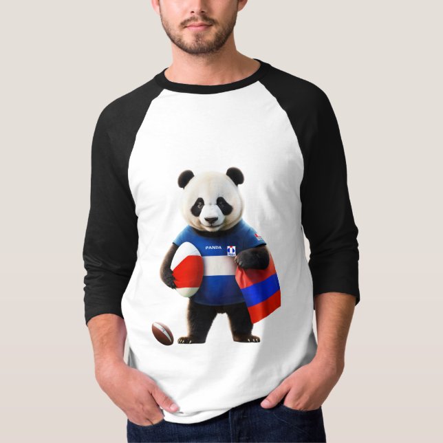 Camiseta Premium Cotton Mountain Landscape (Anverso)