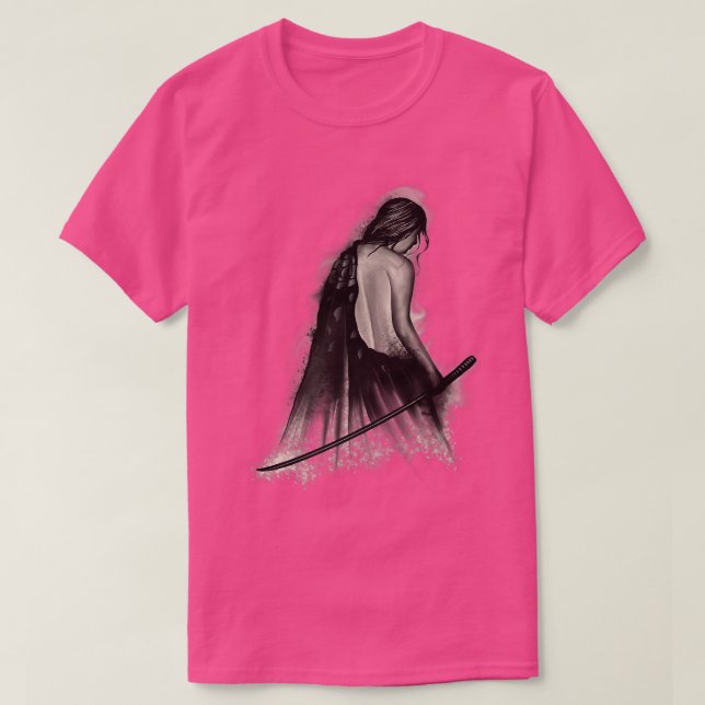 Camiseta Premium de artes marciales de Samurai en  (Diseño del anverso)