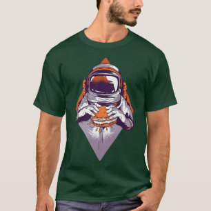 Camiseta Premium de astronauta de hamburguesa científica