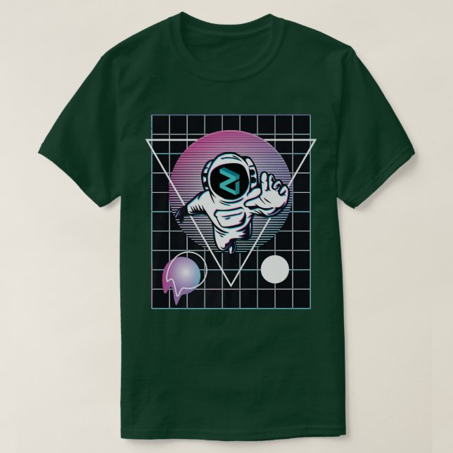 Camiseta premium de Astronauta Zilliqa (Diseño del anverso)