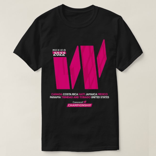 Camiseta Premium de calificadores de Concacaf W (Diseño del anverso)