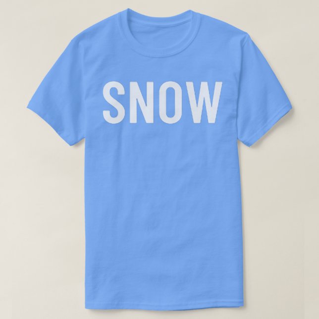 Camiseta Premium de nieve746 (Diseño del anverso)