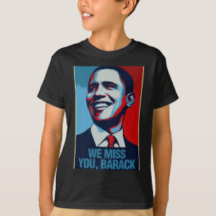 Camiseta Premium de retrato de Barack Obama Te Ech