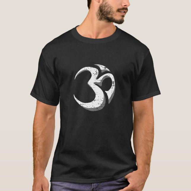 Camiseta Premium de símbolo de OM urbano (Anverso)