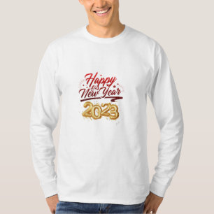 Camiseta Premium Feliz Año Nuevo