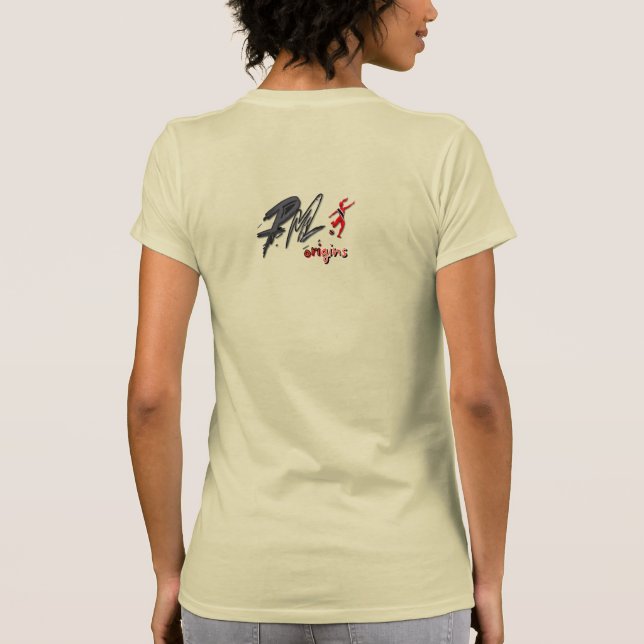 Camiseta premium GotNext-aa para chicas trini (Reverso)