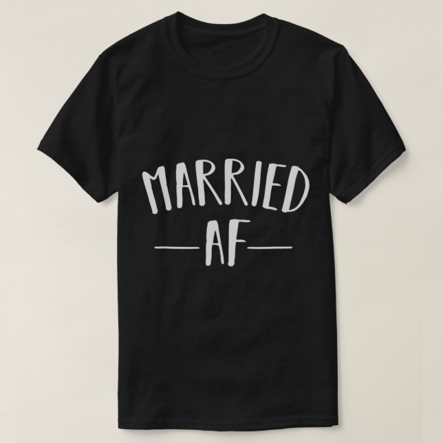 Camiseta Premium Married AF Marriage Relationship Status Gi (Diseño del anverso)