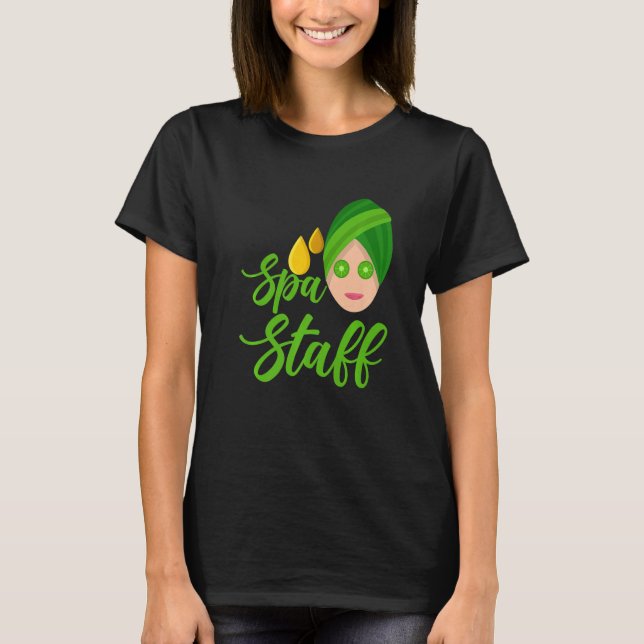 Camiseta Premium para el personal del spa (Anverso)