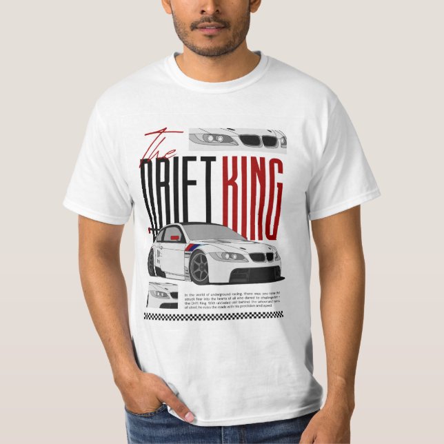 Camiseta Premium Quality Men's Graphic Tee (Anverso)