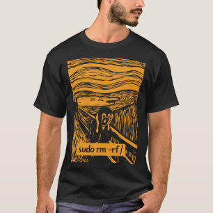 Camiseta Premium T-Purge Raíz Linux Tux
