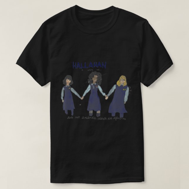 Camiseta Premium Tee de Hallahan Diversity (Diseño del anverso)