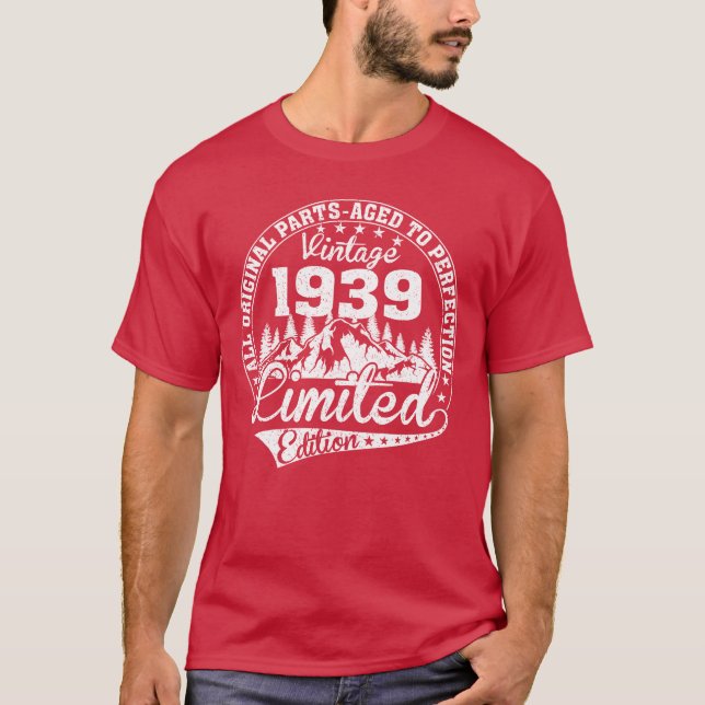 Camiseta PREMIUM VINTAGE 1939 funny (Anverso)