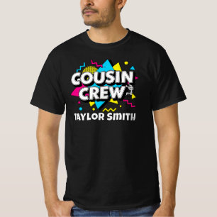 Camiseta Prenda personalizada al estilo retro de Memphis de