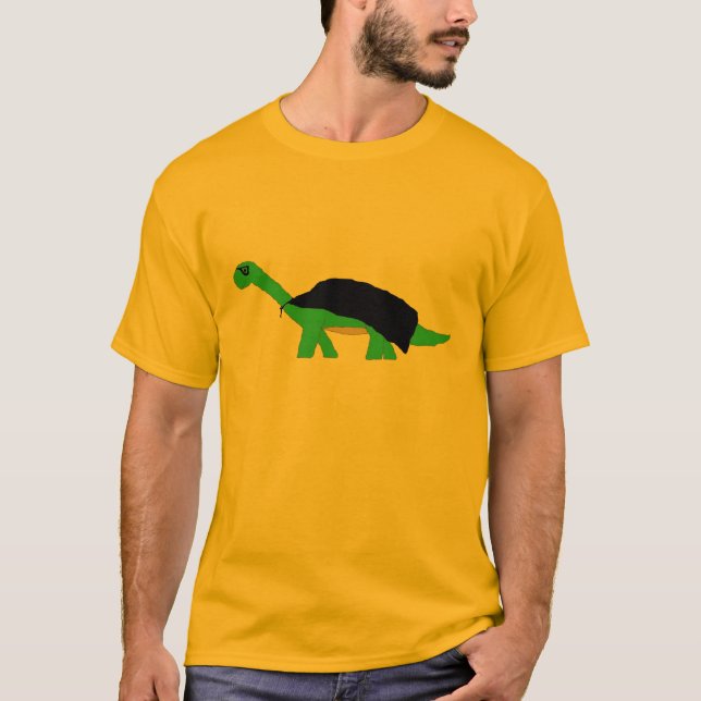 Camiseta Prendas de Apatosaurus con cubierta enmascarada (Anverso)