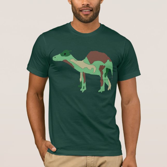 Camiseta Prendas de camelflaje (Anverso)