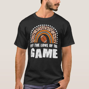 Camiseta Prendas de fútbol norteamericanas para el amor al 