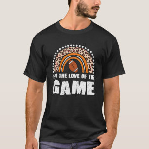 Camiseta Prendas de fútbol norteamericanas para el amor al 