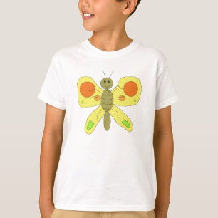 Camiseta Prendas de mariposa dorada