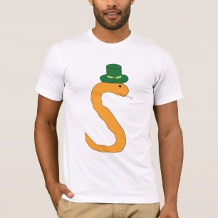 Camiseta Prendas de serpiente naranja irlandesa
