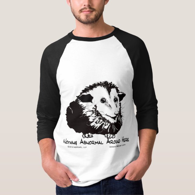 Camiseta Prendas de vestir exteriores apropiada del oposum (Anverso)
