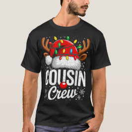 Camiseta Prendas Navideñas a Juego de la Tripulación de Pri