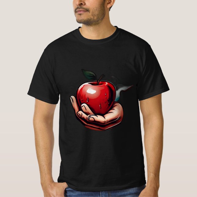 Camiseta Prensa apasionada: Apple Squeeze T-Sh, impregnada  (Anverso)