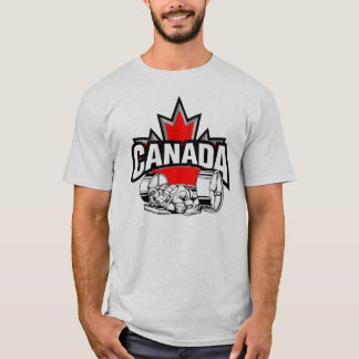 Camiseta Prensa de banco de Canadá del equipo 2
