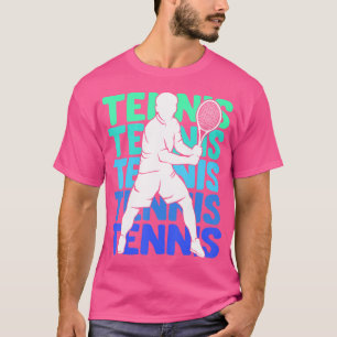 Camiseta Prensa De Tenis Para Hombres Regalo Idea Niños Jóv