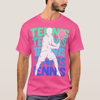 Camiseta Prensa De Tenis Para Hombres Regalo Idea Niños Jóv