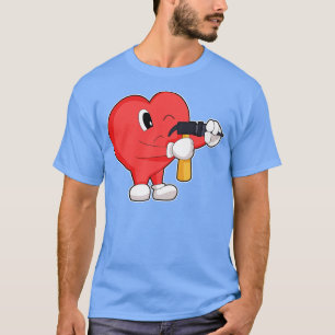 Camiseta prensa Heart Handyman Drill
