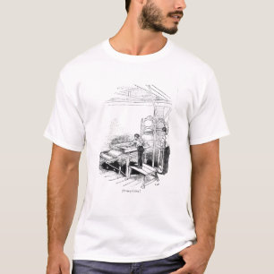 Camiseta Prensa-impresión