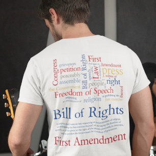 Camiseta Prensa libre de la libertad de expresión de la