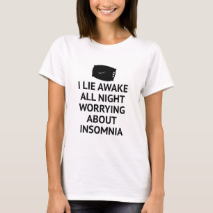 Camiseta Preocupado por el insomnio