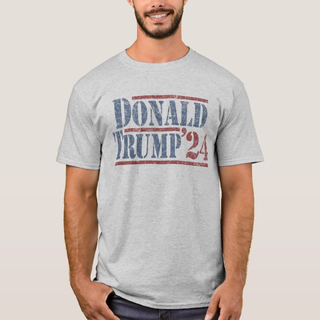 Camiseta Preocupante Donald Trump 2024 (Anverso)