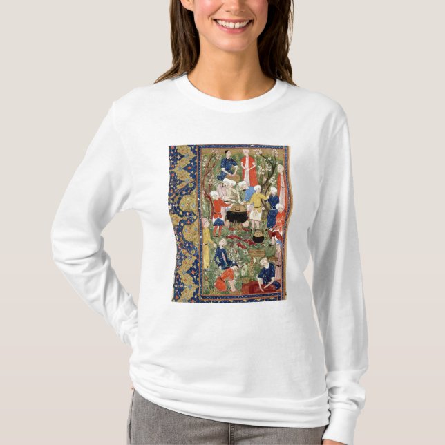 Camiseta Preparación de una comida (Anverso)