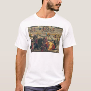 Camiseta Preparación para la exhibición del fuego