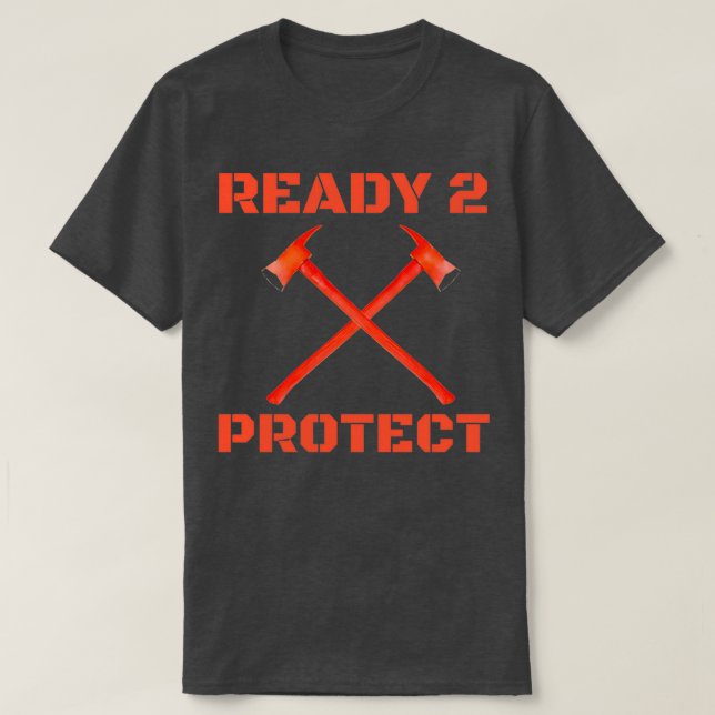 Camiseta Preparado 2 Proteger 1 (Diseño del anverso)