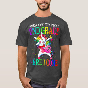 Camiseta Preparado O No De 2º Grado Aquí A Donde Regreso Un