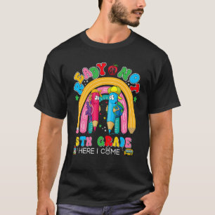 Camiseta Preparado o no de 5º Grado de vuelta a la escuela