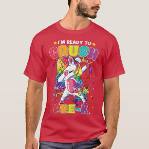 Camiseta Preparado para aplastar a niños de preescolar de U