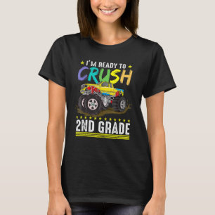 Camiseta Preparado Para Aplastar Camión Monstruo De 2º Grad