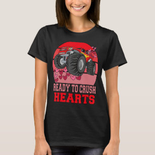 Camiseta Preparado Para Aplastar El Camión Monstruo Niños P