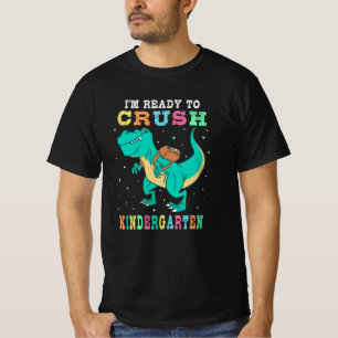 Camiseta Preparado para aplastar el jardín de infantes