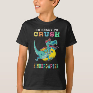Camiseta Preparado para aplastar el jardín de infantes