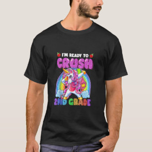 Camiseta Preparado para aplastar el segundo grado Aquí voy