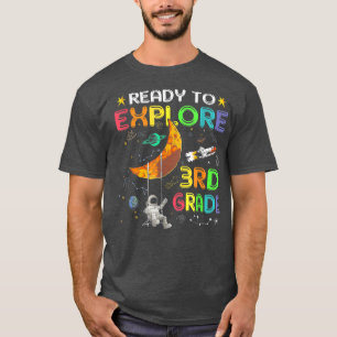 Camiseta Preparado para derrocar a un astronauta de tercer 